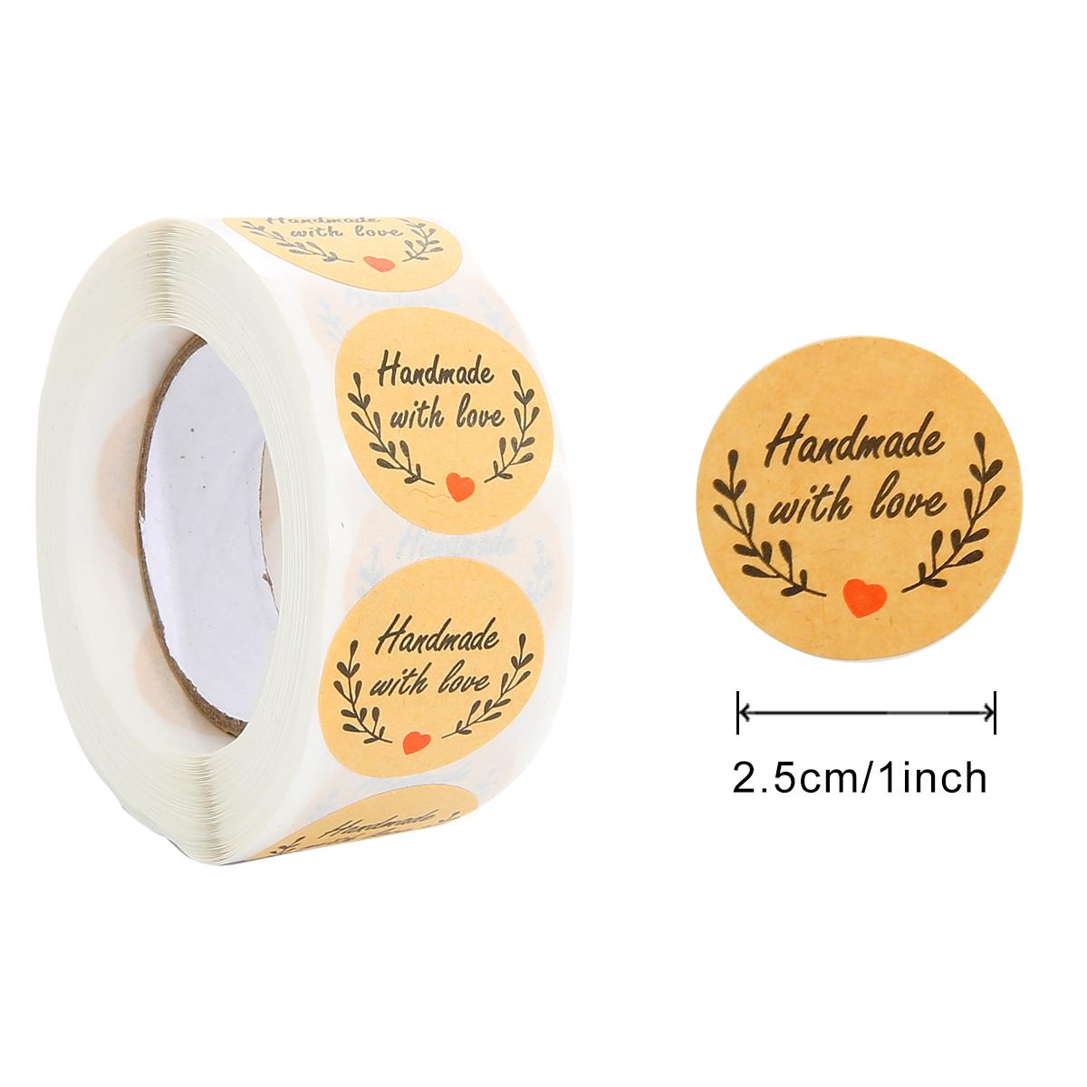 

1 рулон, круглые бронзовые подарочные уплотнительные наклейки, дизайнерские наклейки для дневника, скрапбукинга, фестиваль, подарок на день рождения, декор, этикетки