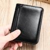 Men’s PU Leather Bifold Wallet RFID Blocking Short Wallet Multi Card Slot Coin Pocket ID Window Casual Business Wallet for Men