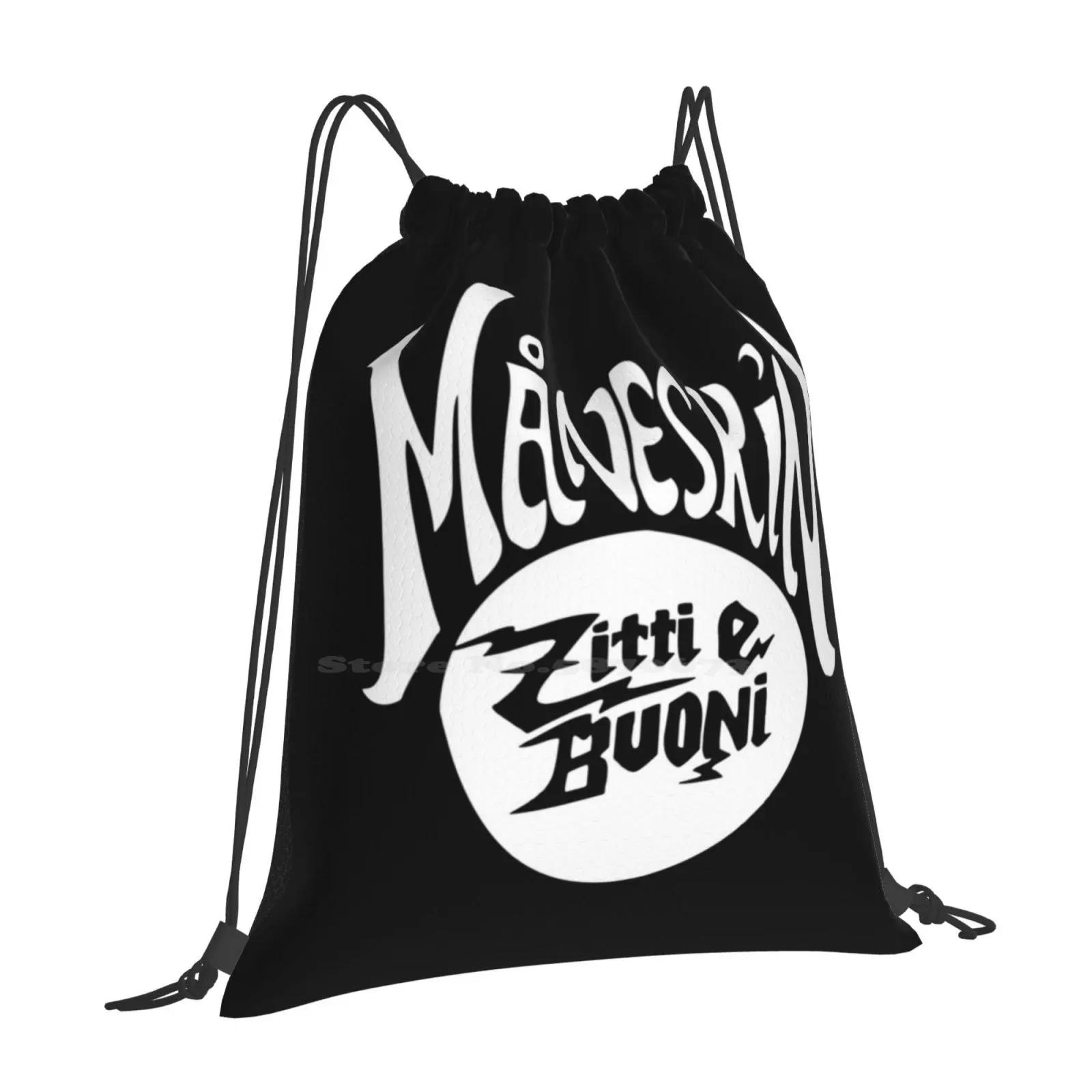 Maneskin Zitti E Buoni Школьная сумка Рюкзак большой вместимости Ноутбук Maneskin Maneskin 2021 2021 Maneskin Zitti E Buoni Esc 2021 21 OneSize