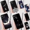 Moon Stars Space Astronaut Cover For Xiaomi 14 13 15 Ultra 11T 12T 13T 14T Pro POCO X7 X6 Pro X3 X5 F5 F6 M6 Pro Case