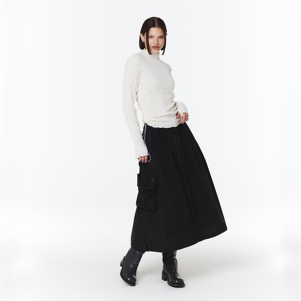 OFFROAD Women'S 3L Waterproof Setup Skirt (Black)_5Lb1821