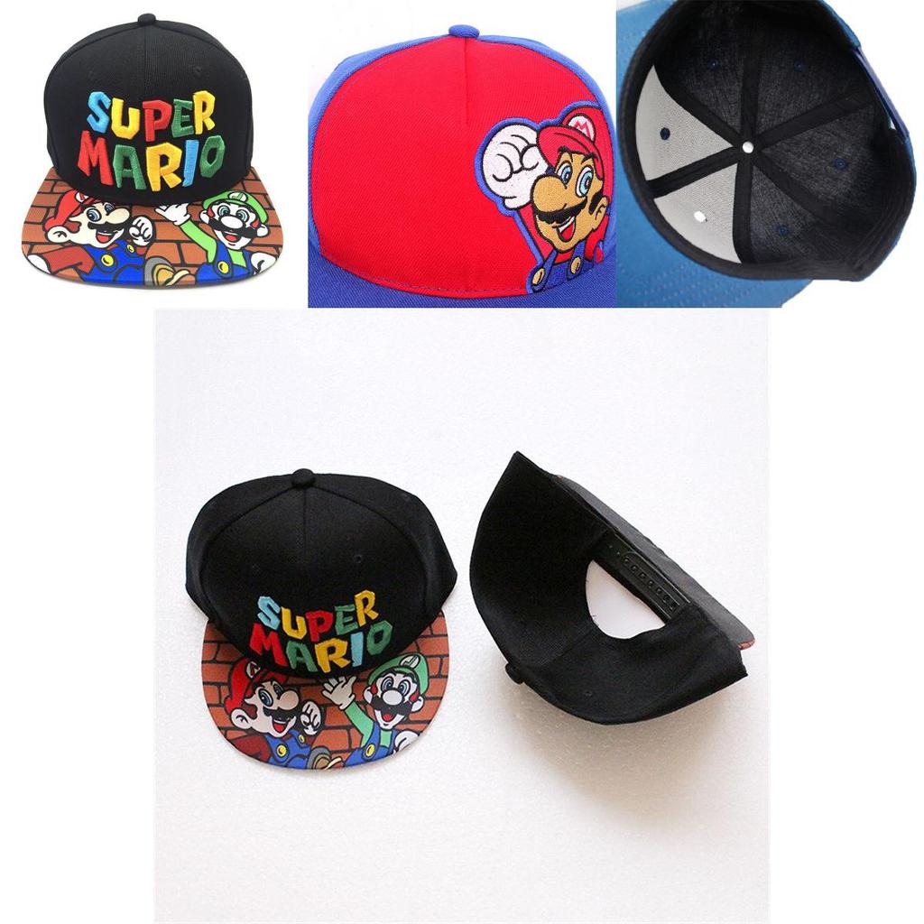 Stylish Super Mario Luigi Baseball Trucker Hat Cap With Adjustable Fit For All