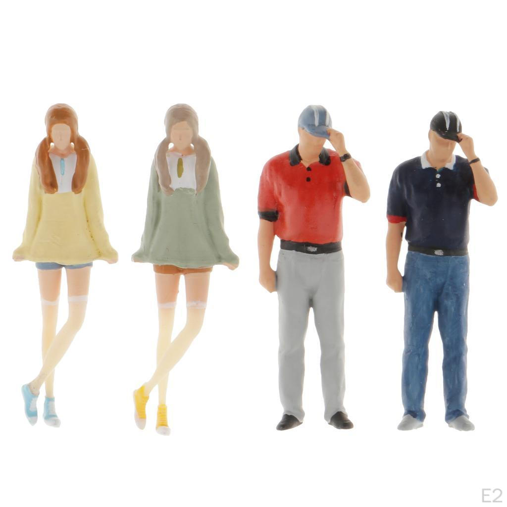 Malt modellpersoner Figurer1:64 S-skala Togparkgate