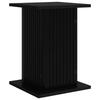 Plant Stand Black 30.5 X 30 X 43 Cm Particleboard