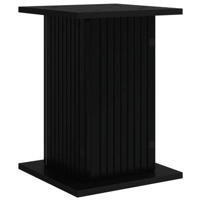 Plant Stand Black 30.5 X 30 X 43 Cm Particleboard