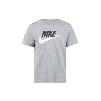 American Vintage Logo Print Quick-Dry Knit Short Sleeve T-Shirt Men Tops Grey AR5005-063