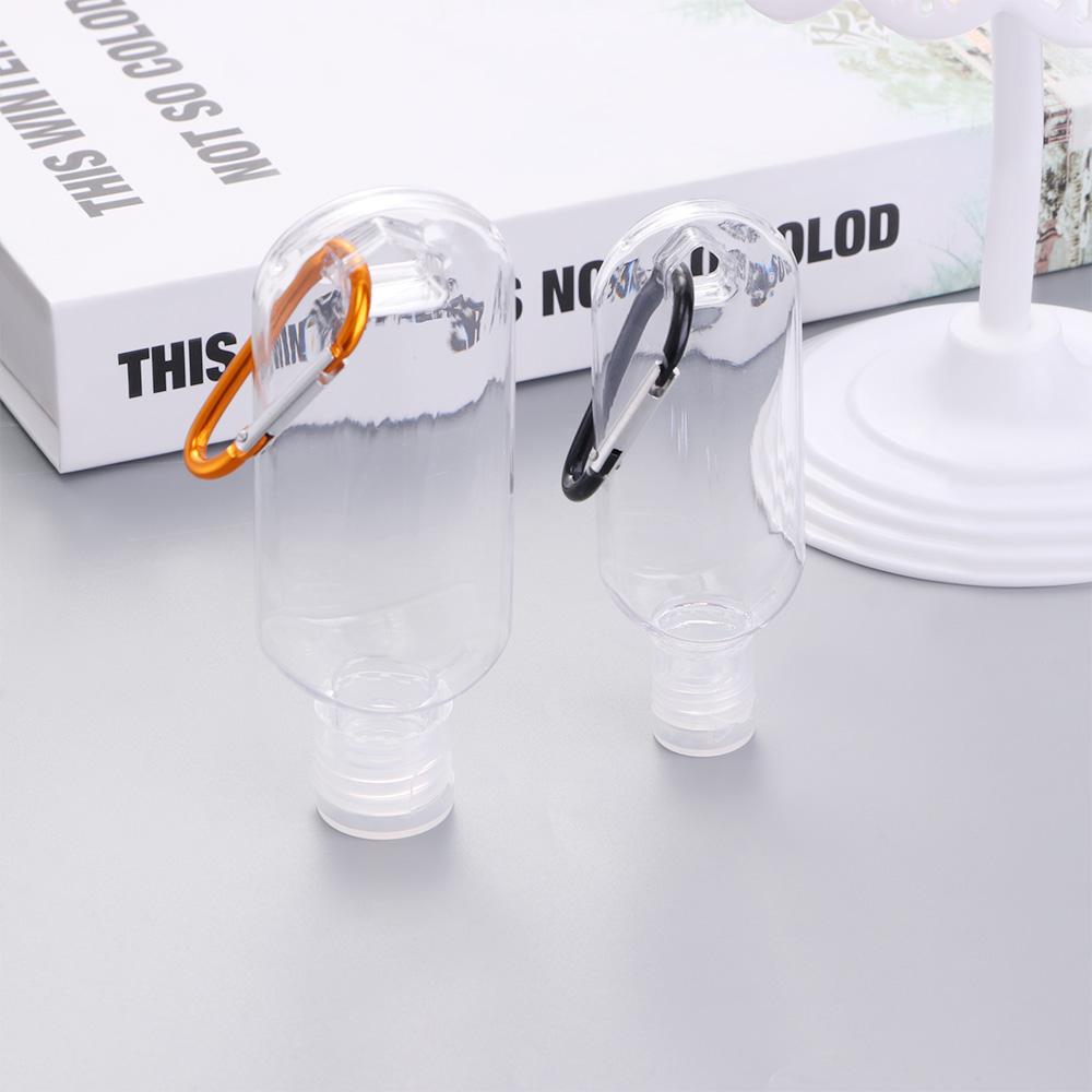 Transparent With Key Ring Empty Cosmetic Container Refillable Bottle Hand Soap Bottle Spray Bottle