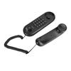 TCF1000 ABS Black Table Mountable Wall Hanging Dual Purpose Telephone for Hotel Office Family