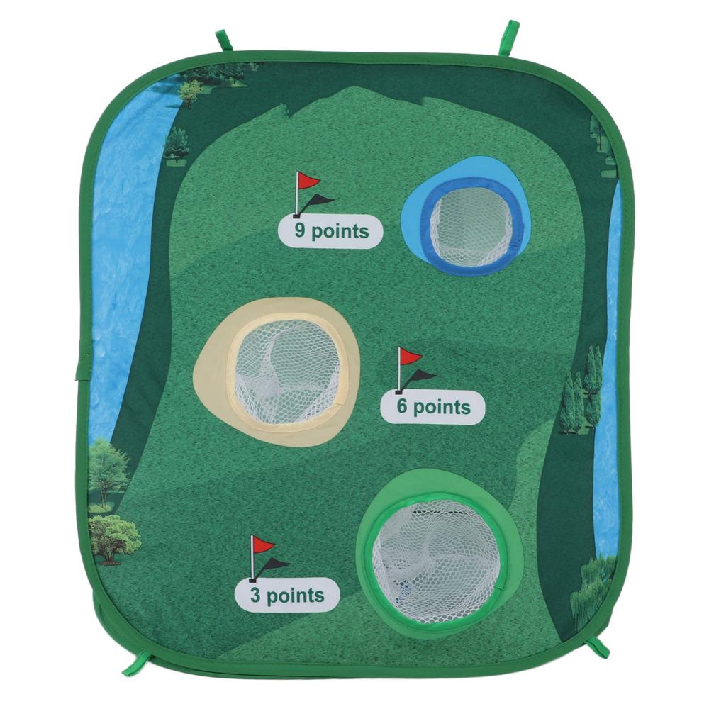 Golf Course Sandbag Board with Hitting Pads Tent Nails Durable Outdoor Golf Chipping Net Set