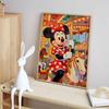 Disney Diamond Painting Kit 5D Full Round Diamond DIY Crafts Home Decoration Creative Gift Minnie Mouse Carousel Joyful Ride