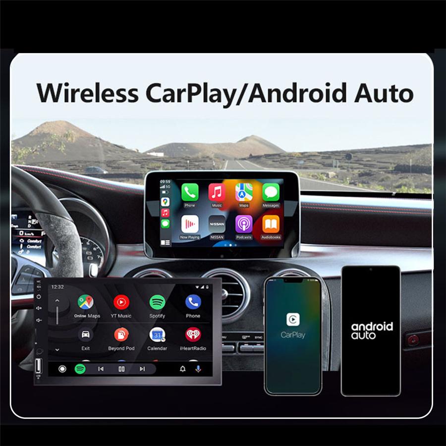 Android 11 For Carplay Ai Box Car Multimedia Player For Netflix Youtube 4G+128G