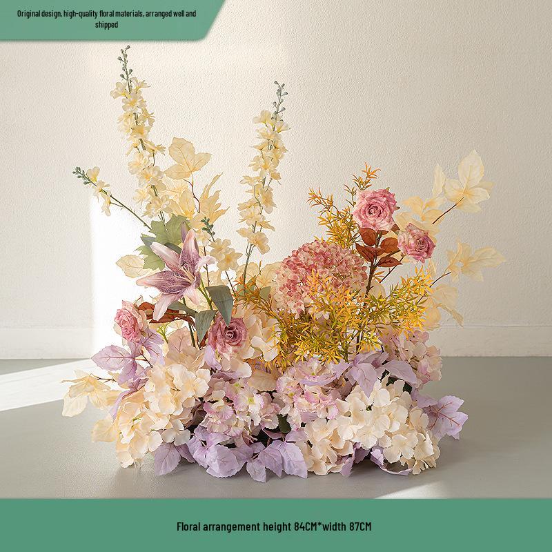 Retro Pastoral Artificial Autumn Flowers for Home, Hotel, Mall, and Outdoor Decor