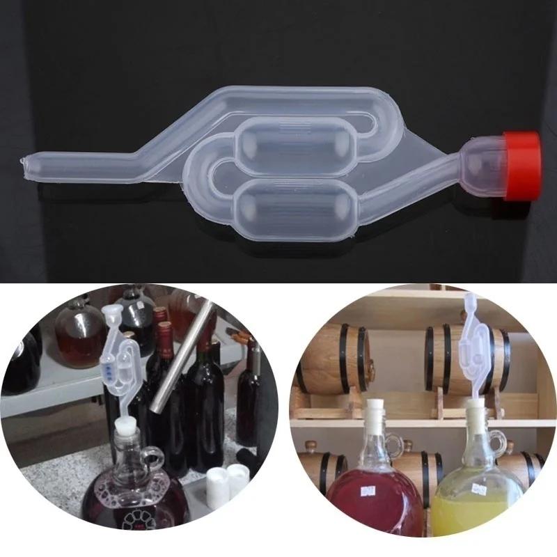 Self-brewed Wine Red Wine Exhaust Valve High Transparent Pp One-way Valve Carbon Dioxide One-way Exhaust Valve