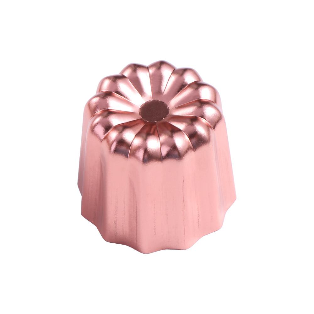 4Pcs Mini Canele Cake Mould Non-stick Cupcake Mould DIY Cannele Mold  Cupcake