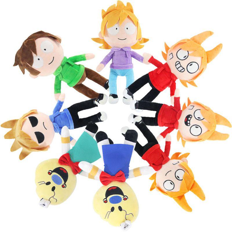 Exclusive New Youtube Tom Eddsworld Tord Anime Plush Cartoon Edd Doll Toy Gift