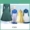 Costume de cosplay de Sophie du Château Ambulant : robe magnifique à manches longues