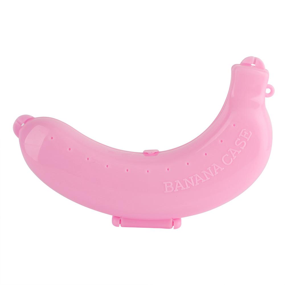 Süß 3 Farben Frucht Banane oder Box Halter Hülle Lunchbox Aufbewahrung Neu