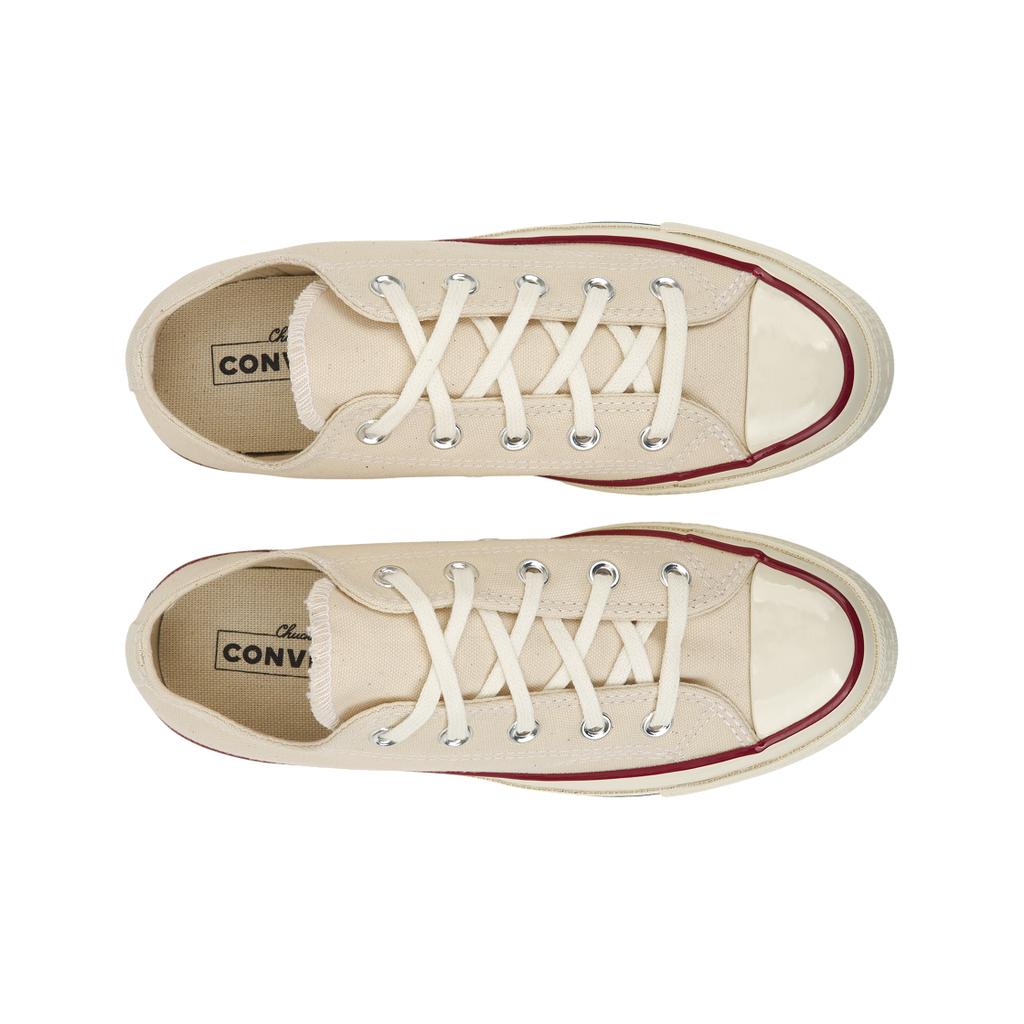Converse Scarpe da ginnastica unisex Chuck 70 basse in pergamena bianco granato Egret 162062C