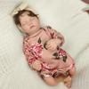 Reborn Bebe Levi Neugeborenenpuppen, schlafendes Baby, handgefertigt, bemalt, lebensechte 3D-Haut mit sichtbaren Adern, Puppenspielzeug