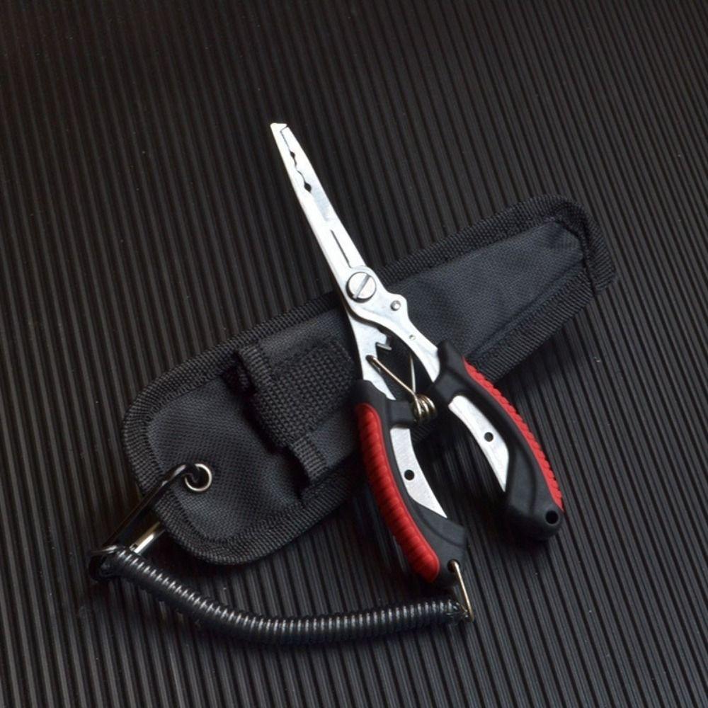 Anti-slip Fishing Tied Hooks Pliers Ergonomics Cut Fishing Line Equipment  Fishing Tools