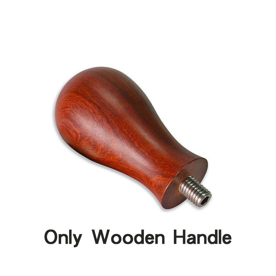 

304 Stainless Steel Base Red Wood Handle Tamper 41MM 49MM 51MM 53MM 58MM 58.35MM Coffee Powder Hammer Coffee Accessories 51mm