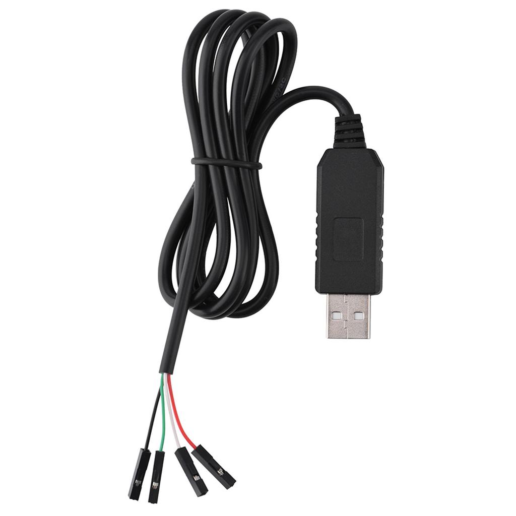USB To COM or TTL Adapter Cable, New, 1 Meter  , Lightweight for Easy Transport, Different Color Wires,   Download, with