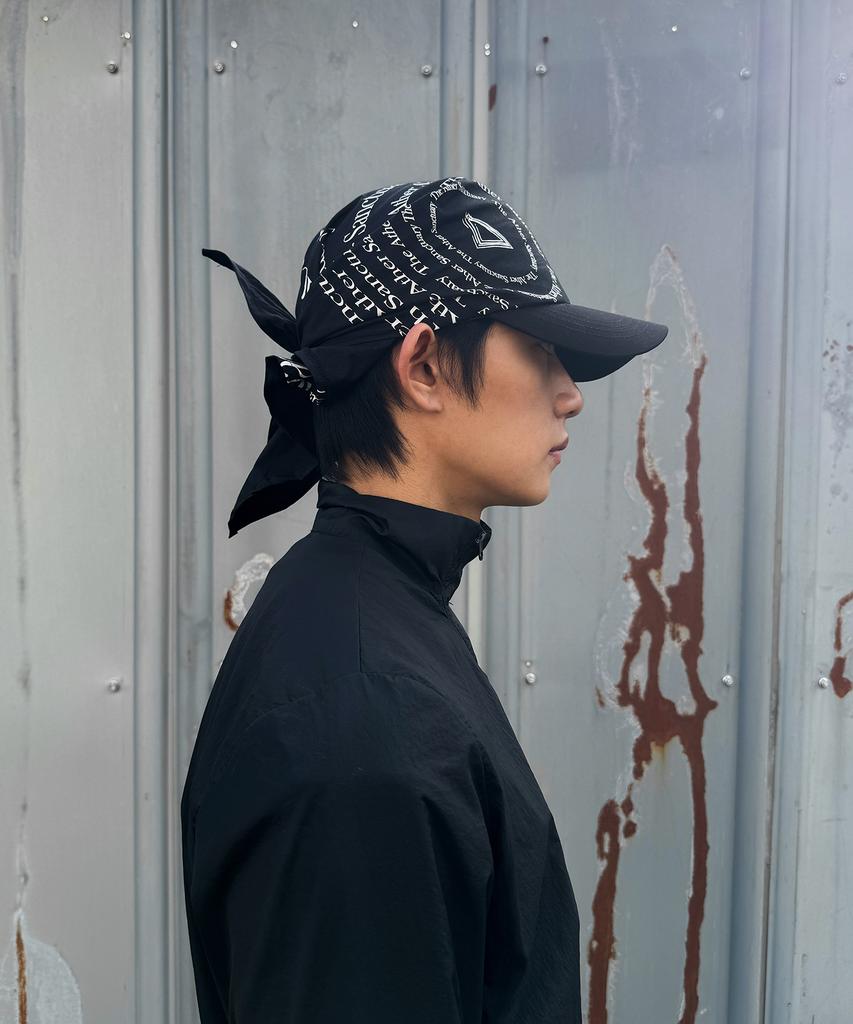 Diadeosaengchyueoli Bandana Cap - Circular (Black)