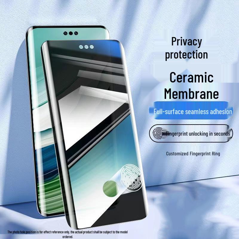 Curved Ceramic Film for Huawei Mate70 Pro/Mate60/Mate50/Mate40: HD Blue Light & Privacy Protection