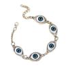 Gothic Acrylic Blue-eyed Evil Eye Bracelets  for Women Men Halloween Party Retro Amulet Vampire Scary Jewelry Accessories Gifts