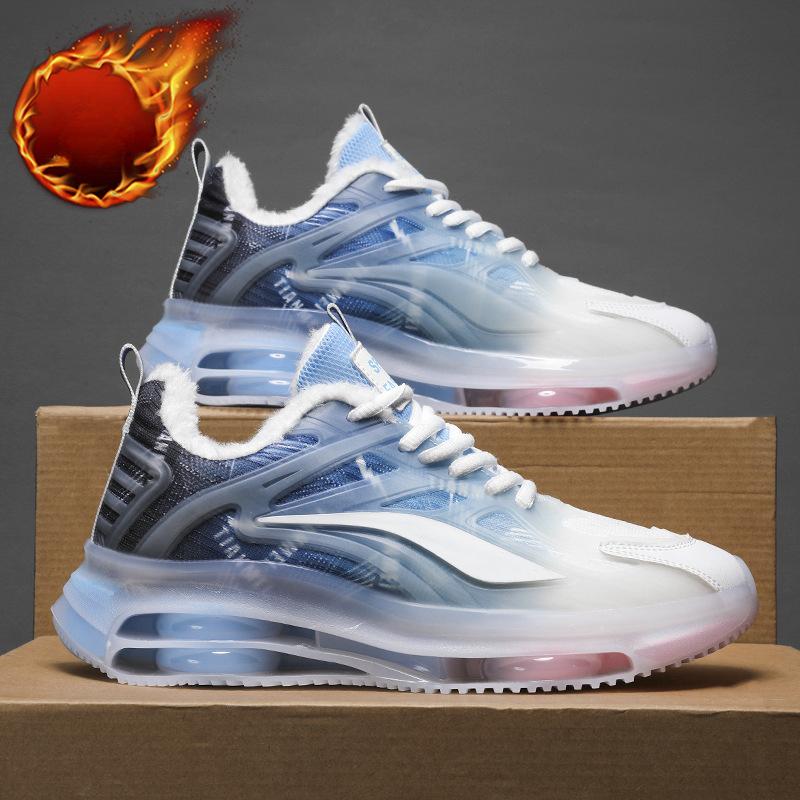 

Мужская зимняя новая теплая плюшевая спортивная обувь 40