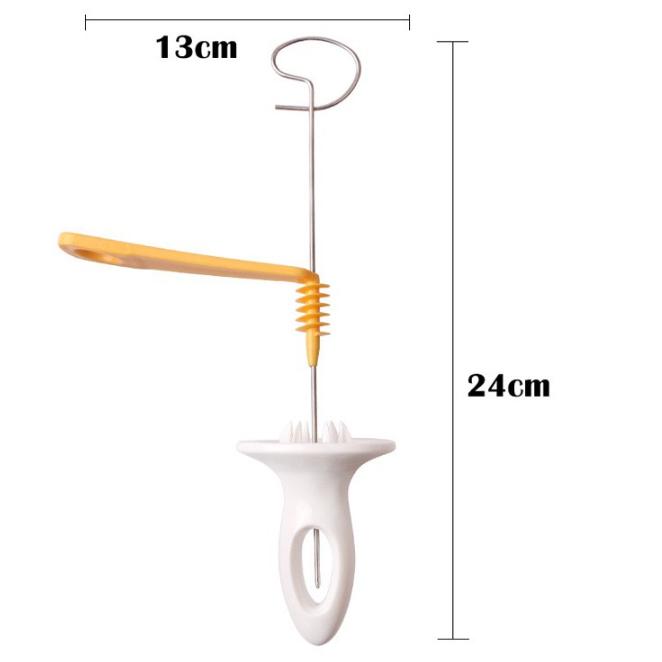 

Manual Potato Slicer Kitchen Tool Handheld Spiral Cutter Vegetable Chip Maker Stainless Steel Blades Easy Grip Handle One Size