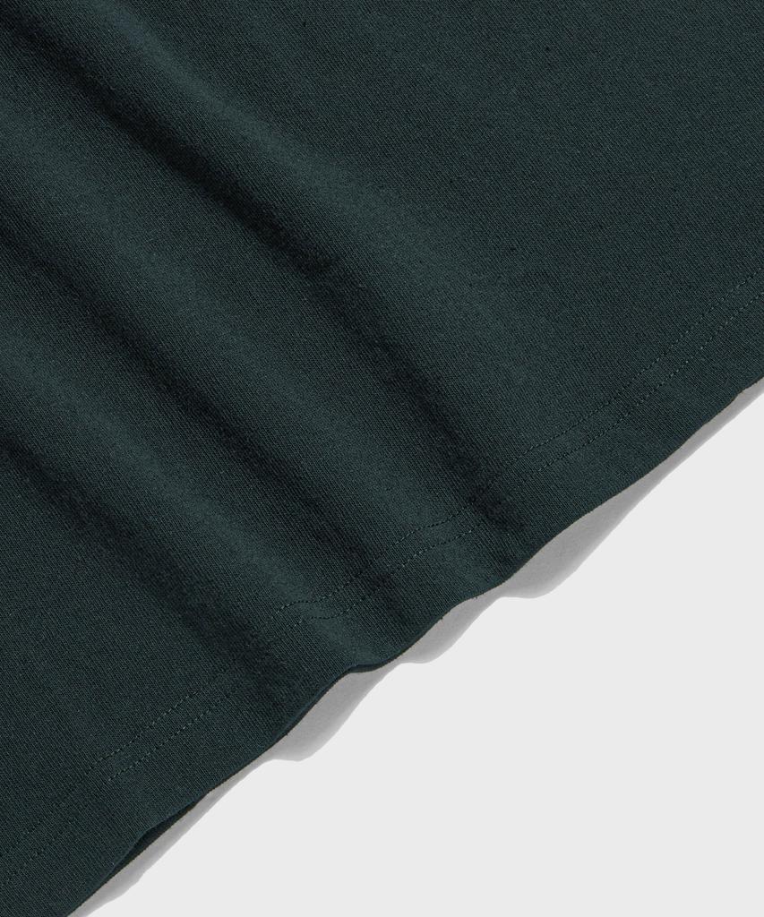 Beulonseun 9Oz Usa Cotton Tubular Tee Dark Green