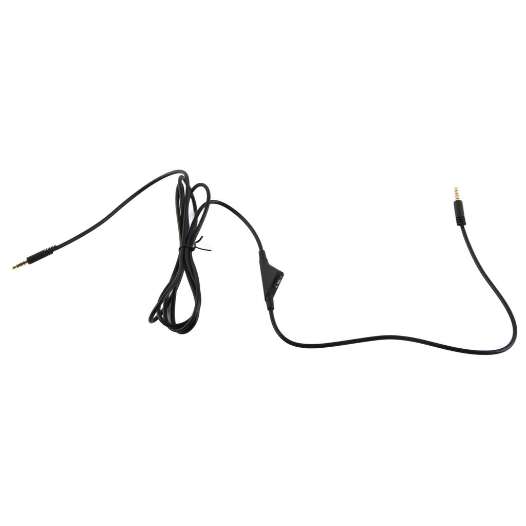 Replacement Headset Cable 2.0M Volume Cable Cord Gaming Headsets O Extension Cable for Astro