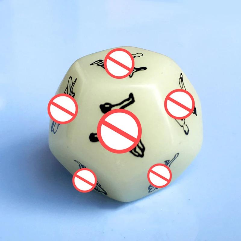 Various Poses Playing Dice Sexy Lingerie Ladies Underwear Erotic Passion Accessories Fun Game