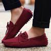Men’s Moccasins Tasseled Loafer Driving Gommino Comfort Flats Casual Slip-ons Plus Size Suede Shoes for Men Over Sized