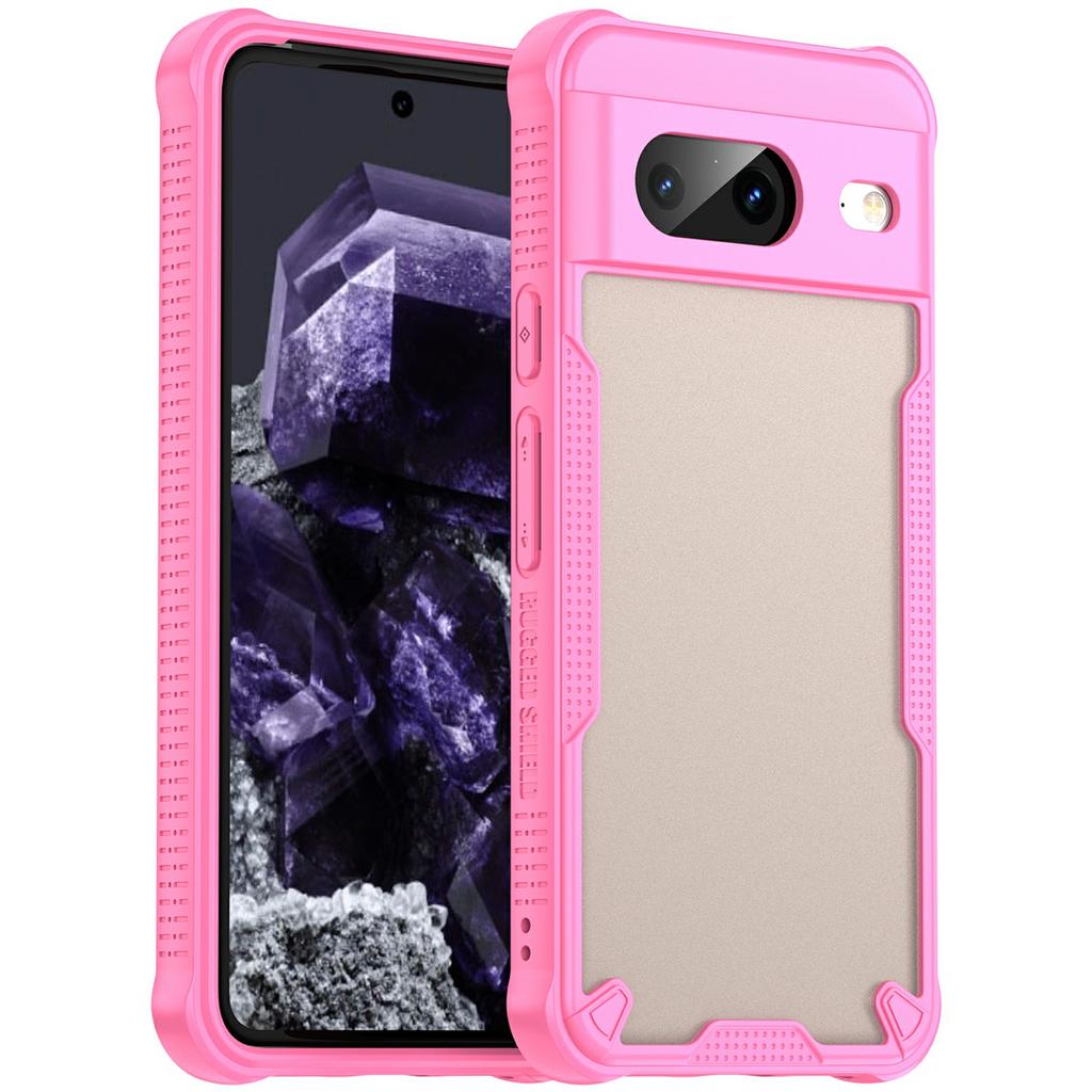 For Google Pixel 8 Case PC+TPU Frosted Phone Back Cover