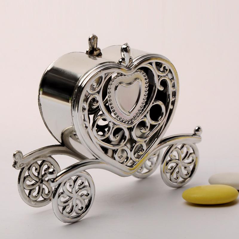 Creatieve Koets Zoete Snoepdoos Chocolade Cadeau Verjaardag Bruiloft Feest Decoratie