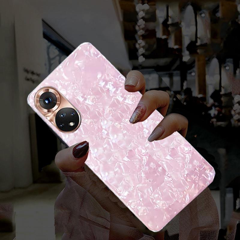 Bling Dream Shell Soft Silicone Case For Huawei P50 P40 Lite P Smart Y7A Y8S Y9S Honor 60 50 30 20 Pro 10i 10 Lite 9X Nova 5T 7 SE Glitter TPU Cover