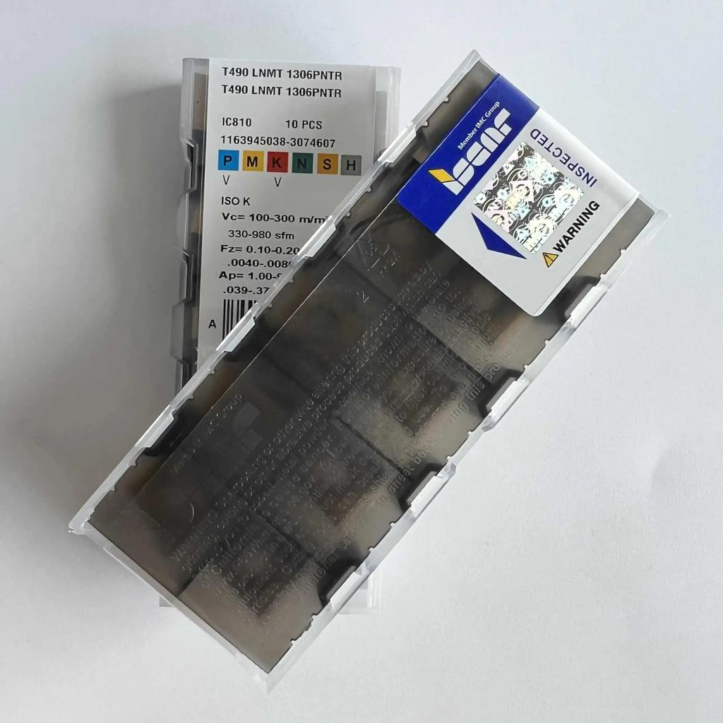ISCAR / T490LNMT1306PNTR IC810 /Industrial indexable Carbide Inserts 10 PCS