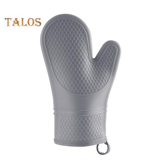 1Pc Heat Resistant Baking Glove Non-Slip Anti-Scald Oven Mitt for Microwave Cooking Baking Kitchen Use