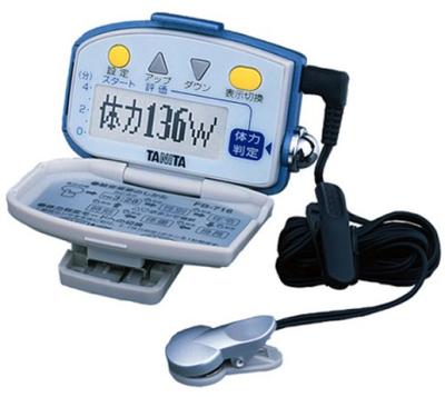 TANITA Pedometer with Fitness Assessment Function, Blue, FB-716-BL