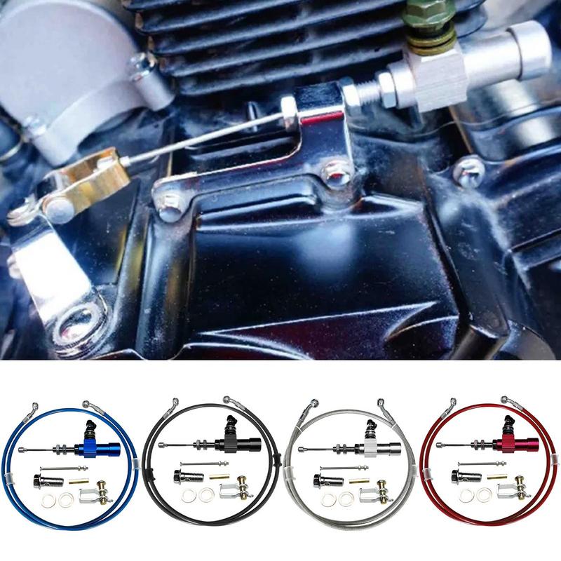 Brake Hoses Hydraulic Brake Fluid Bleeder Replacement Hose Complete Compact System Precise Control For Riding Dirt Bikes Atv