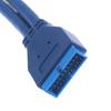 2 Port Usb 3.0 Type A Male To 20 Pin Header Male Adapter Cable Cord