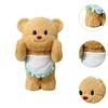 Plush Butter Bears Creative Cute Plush Toy for Boys Girls Children Women Height 32cm