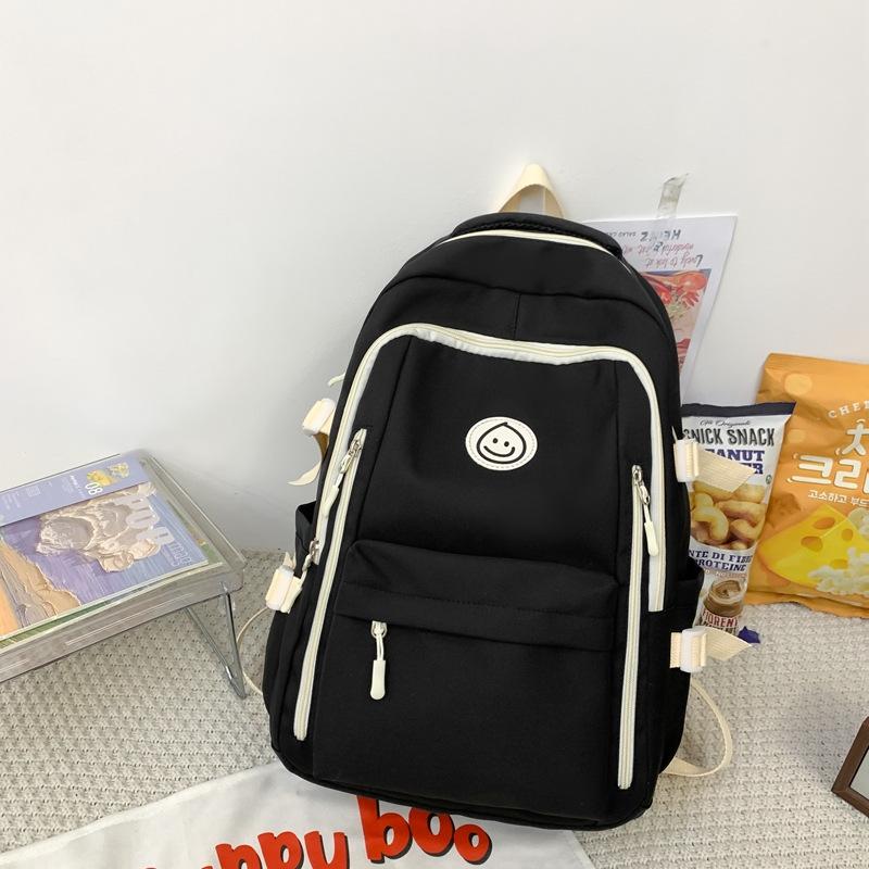 Schoolbag schoolbag Korean version ins high value student bag travel backpack large capacity junior high school high school backpack female sweet