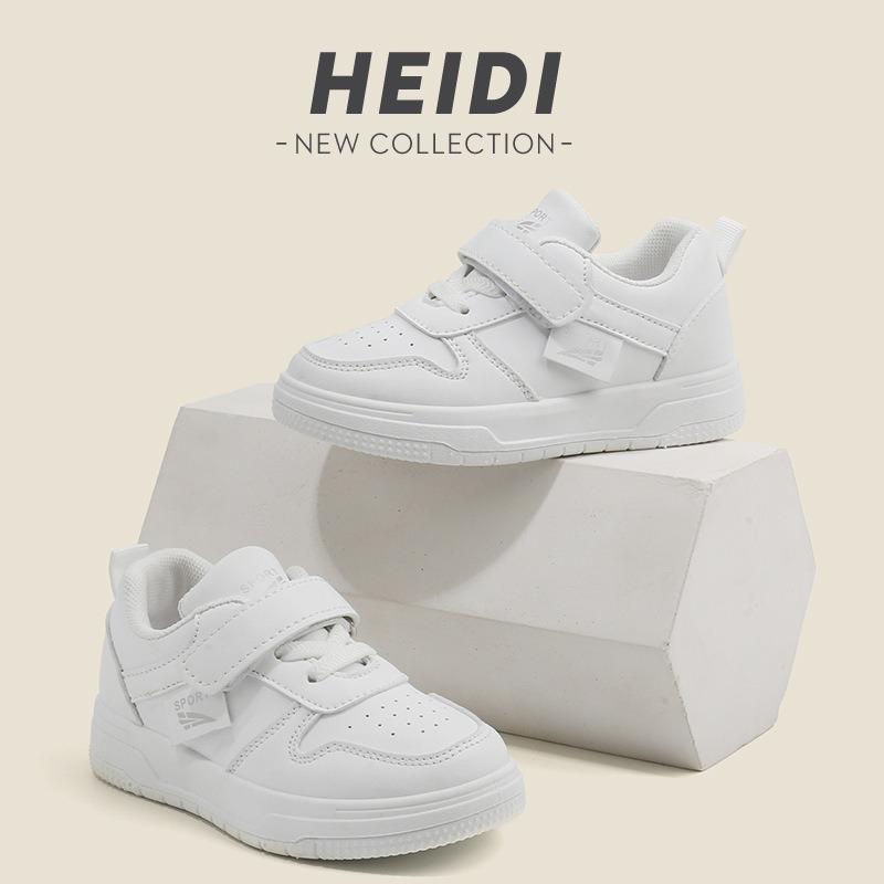 Kids White Breathable Soft Soled Casual Sports Sneakers Unisex For Boys Girls