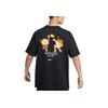 Nike Sportswear Loose Fit Cotton Pullover Short Sleeve T-Shirt Men Tops Black HJ3953-010
