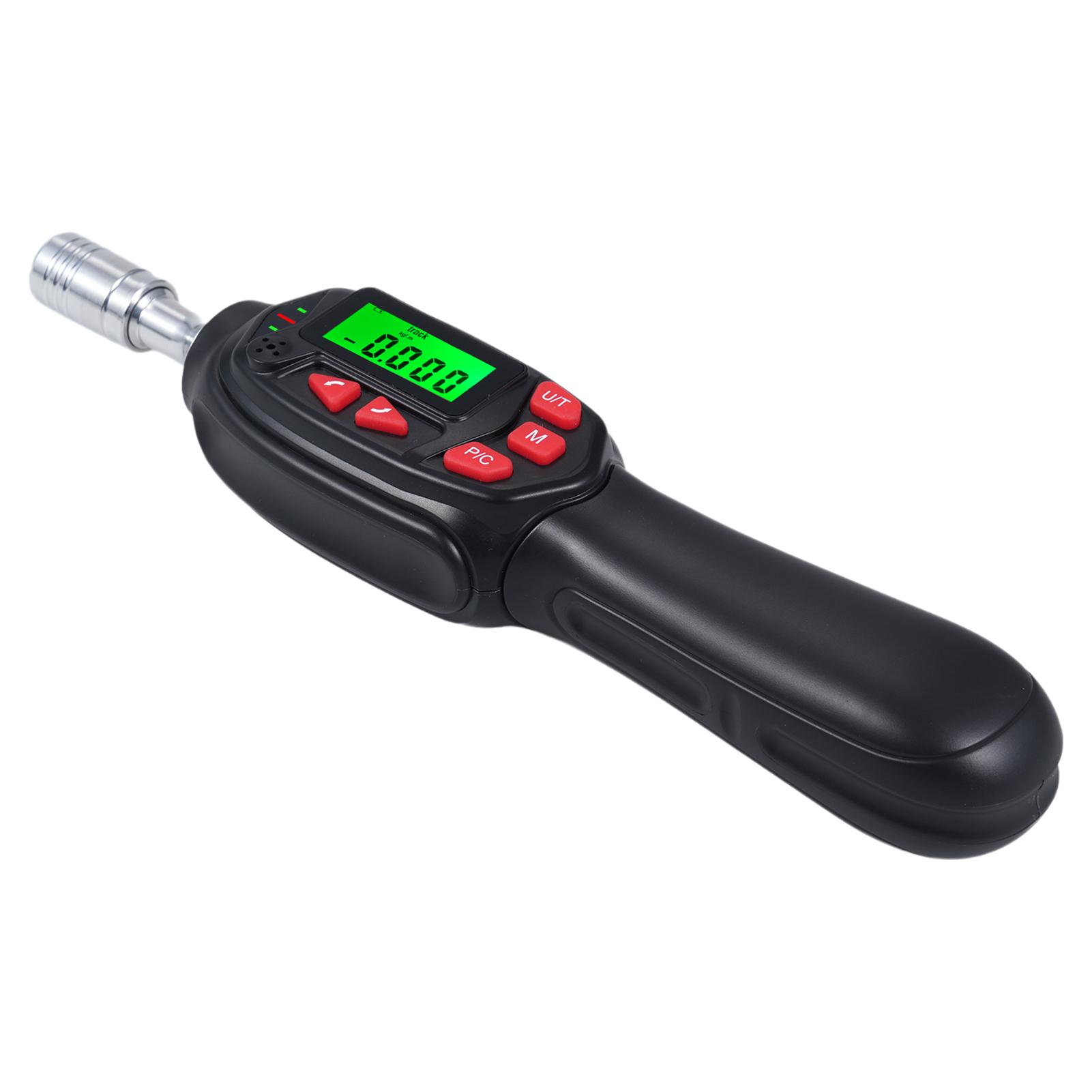 

1 4 Digital Torque Screwdriver with Buzzer and LED Flash Notification 0.05 0.5N.m and + 2percent High Accuracy чорний