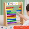 Toys Classic Educational Wooden Counting Toy 100 Beads Preschool Math Learning Montessori Number Arithmetic Abacus Toddler Gift