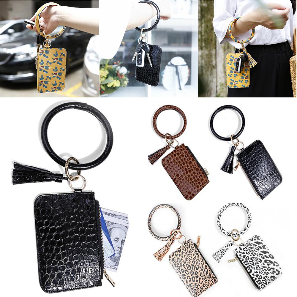 wallet wristlet keychain